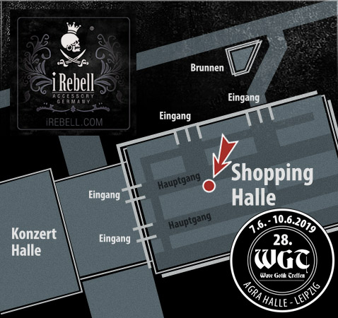 WGT iRebell Stand - AGRA Shopping Halle